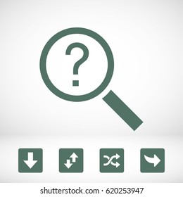 search icon stock vector illustration