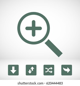 search icon stock vector illustration