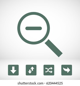 search icon stock vector illustration