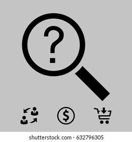 search icon stock vector illustration