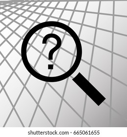 search icon stock vector illustration