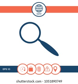 Search icon symbol