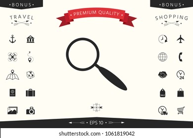 Search icon symbol