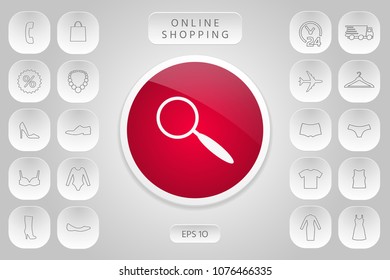 Search icon symbol