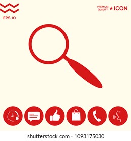 Search icon symbol