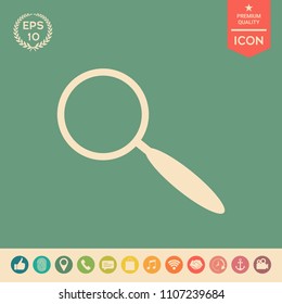 Search icon symbol
