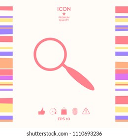 Search icon symbol