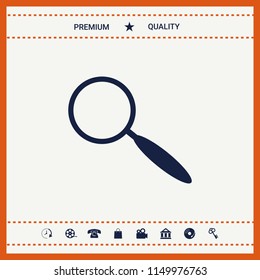 Search icon symbol