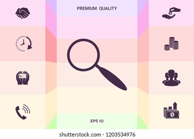 Search icon symbol