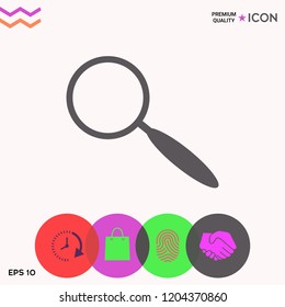 Search icon symbol