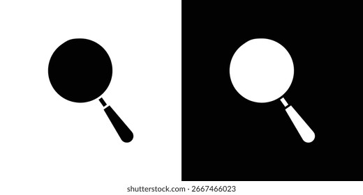 Coleção de símbolos de ícone de pesquisa. Ilustração de stock de vetor plano.