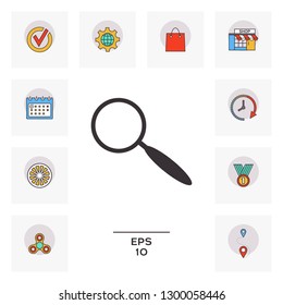 Search icon symbol. Graphic elements for your design
