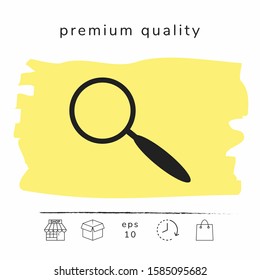 Search icon symbol. Graphic elements for your design