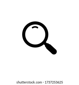 Search icon symbol vector graphic