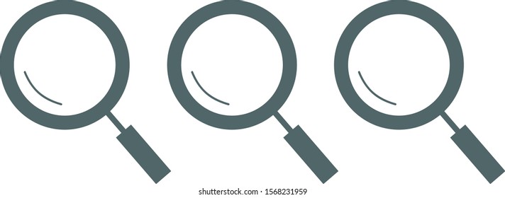 Search icon. Search symbol. Vector illustration