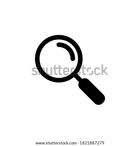 search icon symbol vector isolated