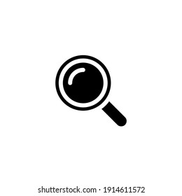 Search Icon Symbol Vector On White Background