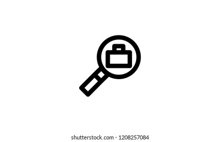 Search Icon Template Vector Sign Design