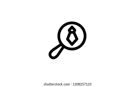 Search Icon Template Vector Sign Design