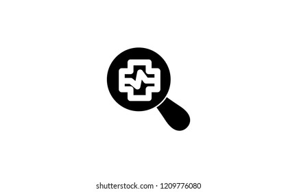 Search Icon Template Vector Sign Design