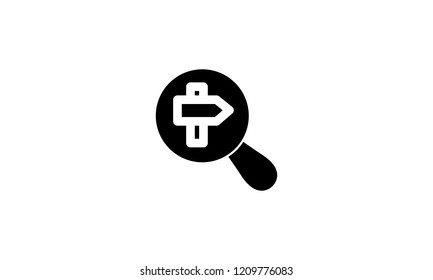Search Icon Template Vector Sign Design