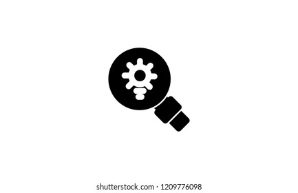 Search Icon Template Vector Sign Design