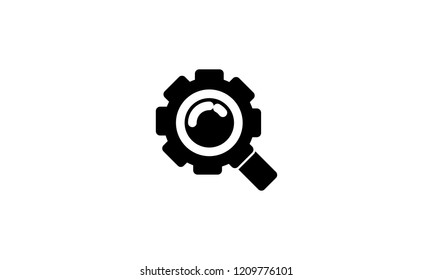 Search Icon Template Vector Sign Design