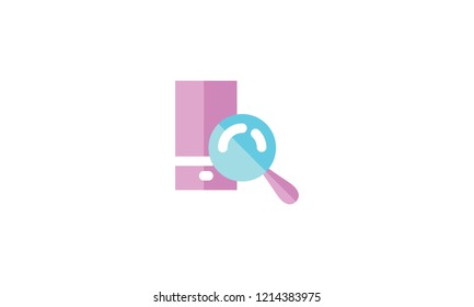 Search Icon Template Vector Sign Design
