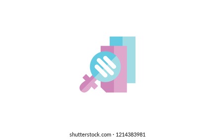 Search Icon Template Vector Sign Design