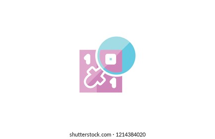 Search Icon Template Vector Sign Design