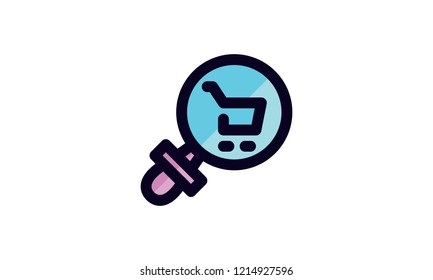 Search Icon Template Vector Sign Design
