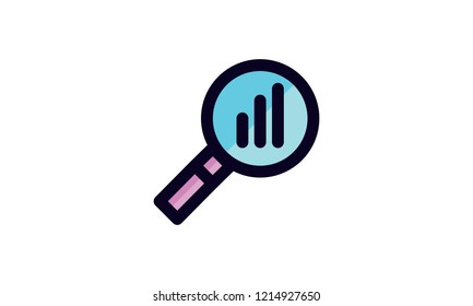 Search Icon Template Vector Sign Design