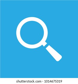 Search Icon in trendy flat style isolated on grey background. Magnifying glass symbol for your web site design, logo, app, UI. Vector illustration, EPS10.