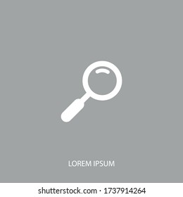 Search Icon in trendy flat style Vector illustration EPS 10.