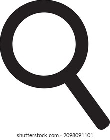 Search Icon in trendy flat style isolated on white background..eps