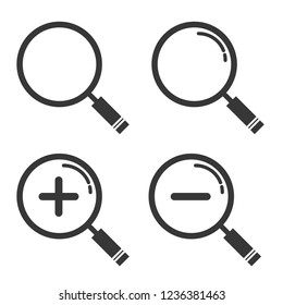 Search icon. Vector