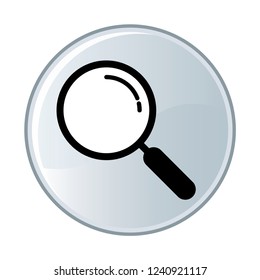 Search icon. Vector