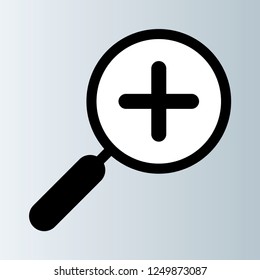 Search icon. Vector