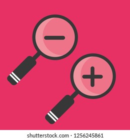 Search icon. Vector