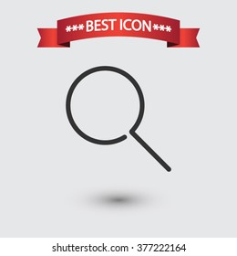 Search icon vector