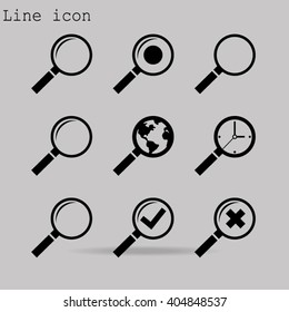 Search Icon Vector
