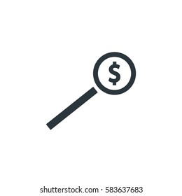 Search icon vector