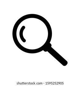 search icon vector black and white