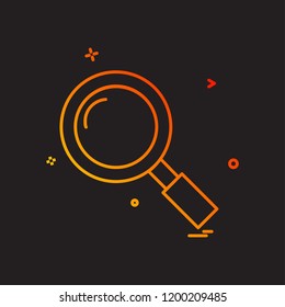 search icon vector design
