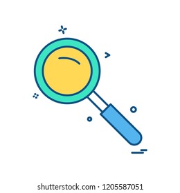 search icon vector design