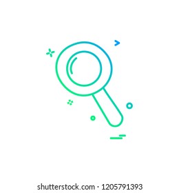 search icon vector design