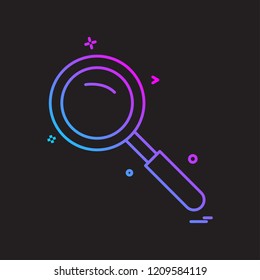 search icon vector design