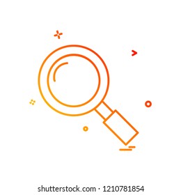 search icon vector design