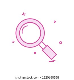 search icon vector design