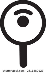 Suche Icon Vector Design Illustration am besten für Logo, Web, App und Präsentation